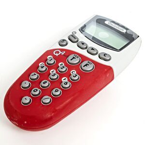 Qwizdom Q4 Handset Q4URF Classroom Student Response Remote Clicker - TESTED